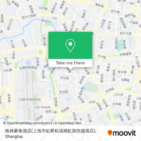 格林豪泰酒店(上海市虹桥机场淞虹路快捷酒店) map