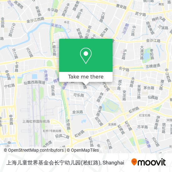 上海儿童世界基金会长宁幼儿园(淞虹路) map