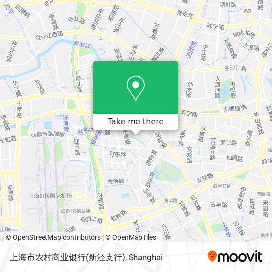 上海市农村商业银行(新泾支行) map