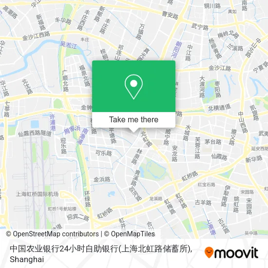 中国农业银行24小时自助银行(上海北虹路储蓄所) map
