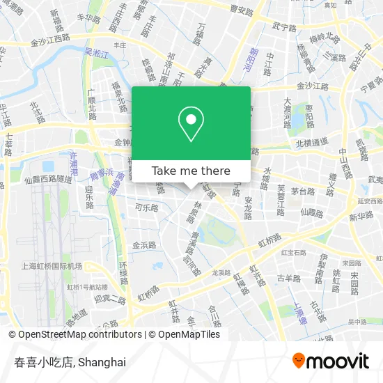 春喜小吃店 map