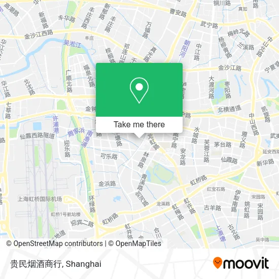 贵民烟酒商行 map