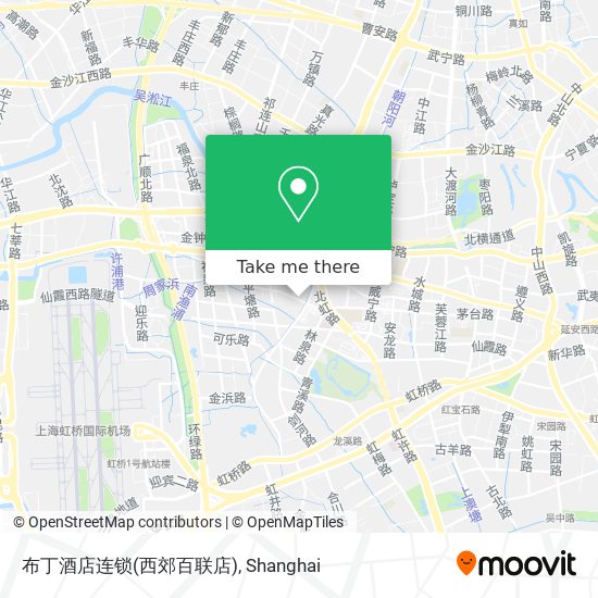 布丁酒店连锁(西郊百联店) map