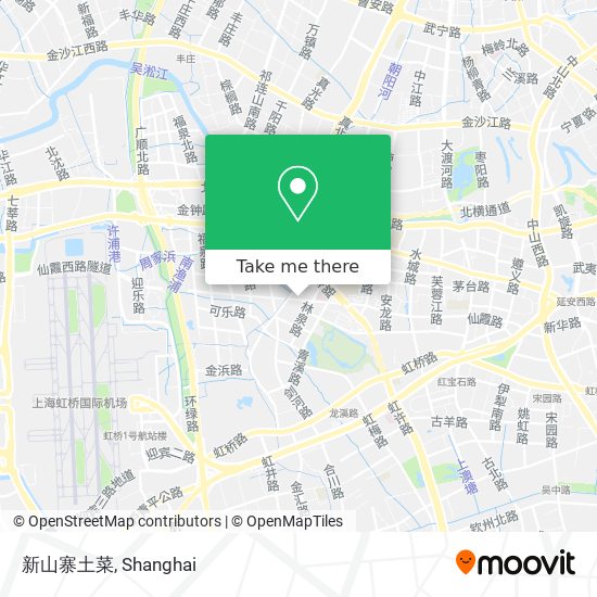 新山寨土菜 map