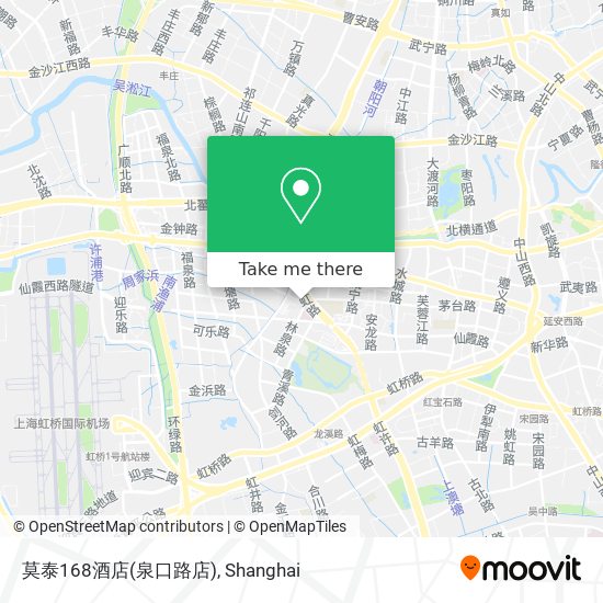 莫泰168酒店(泉口路店) map