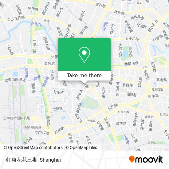 虹康花苑三期 map