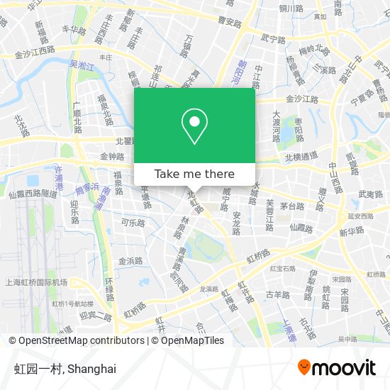 虹园一村 map