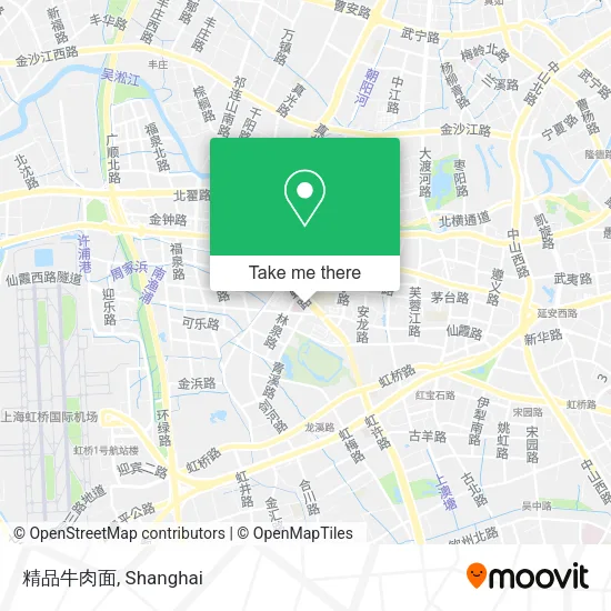 精品牛肉面 map