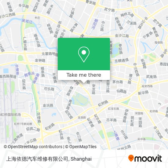 上海依德汽车维修有限公司 map