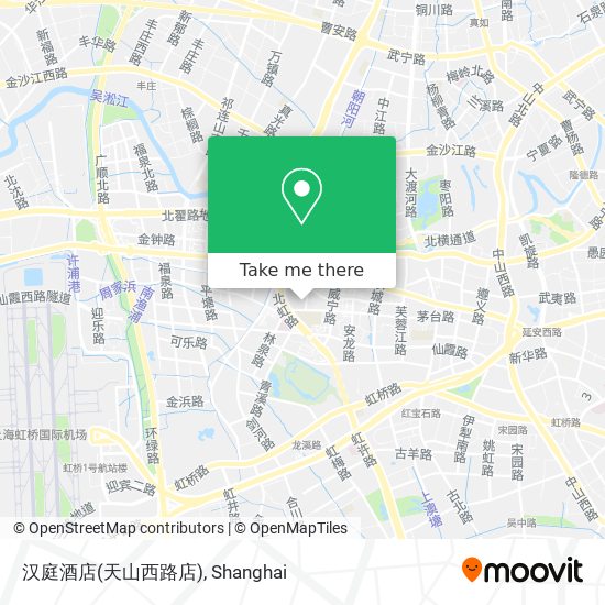 汉庭酒店(天山西路店) map