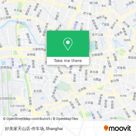 好美家天山店-停车场 map