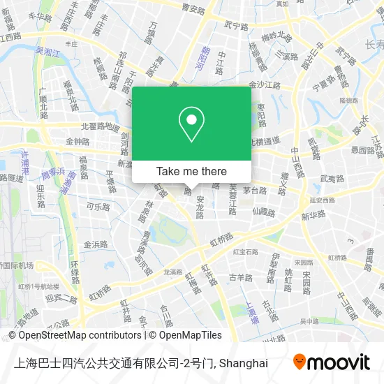 上海巴士四汽公共交通有限公司-2号门 map