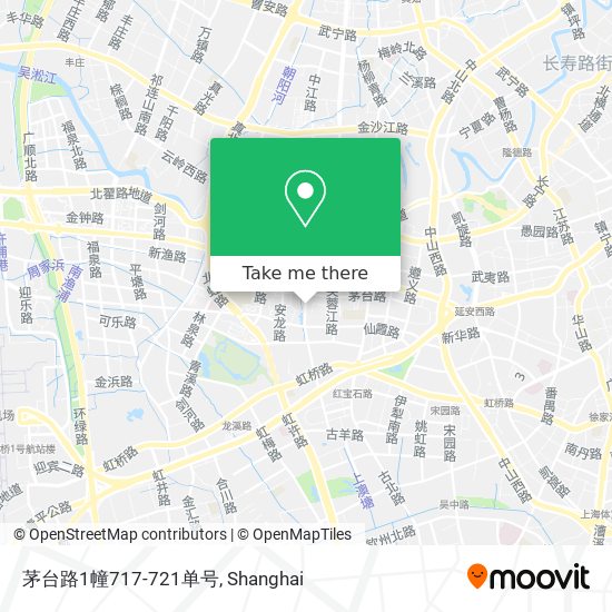 茅台路1幢717-721单号 map