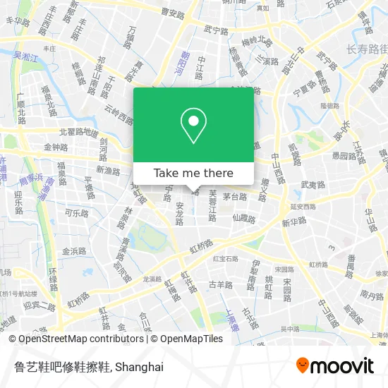 鲁艺鞋吧修鞋擦鞋 map