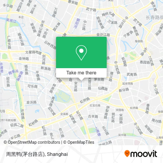 周黑鸭(茅台路店) map