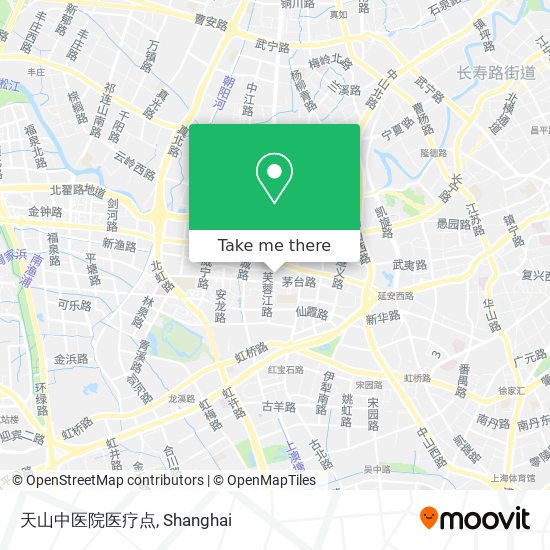 天山中医院医疗点 map