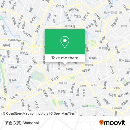 茅台东苑 map