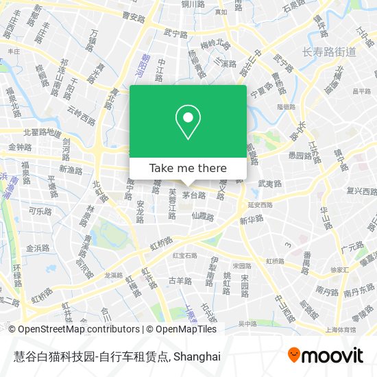 慧谷白猫科技园-自行车租赁点 map