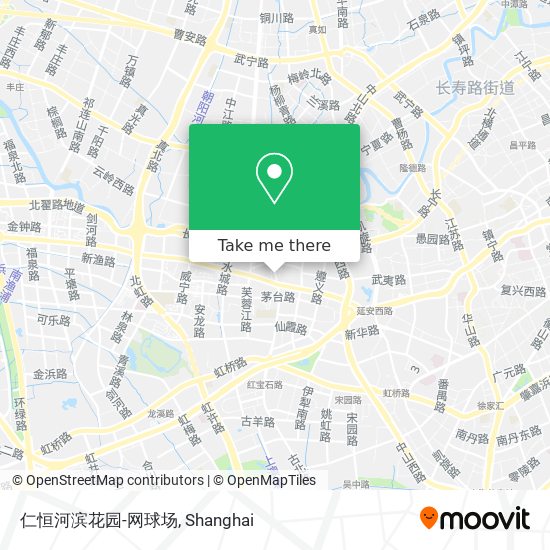 仁恒河滨花园-网球场 map