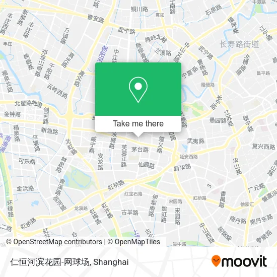 仁恒河滨花园-网球场 map