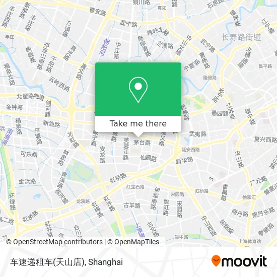 车速递租车(天山店) map