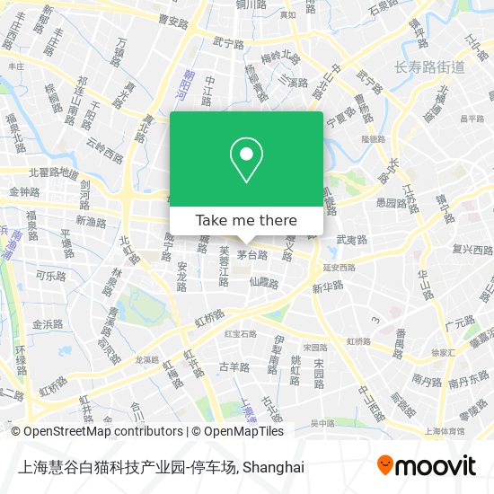 上海慧谷白猫科技产业园-停车场 map