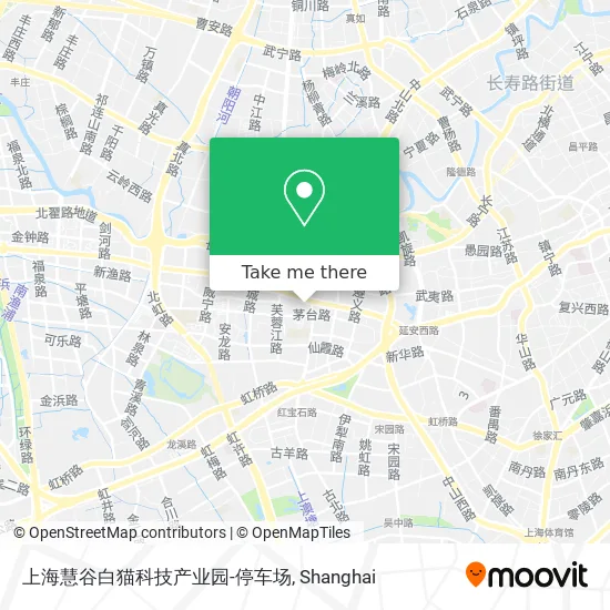 上海慧谷白猫科技产业园-停车场 map