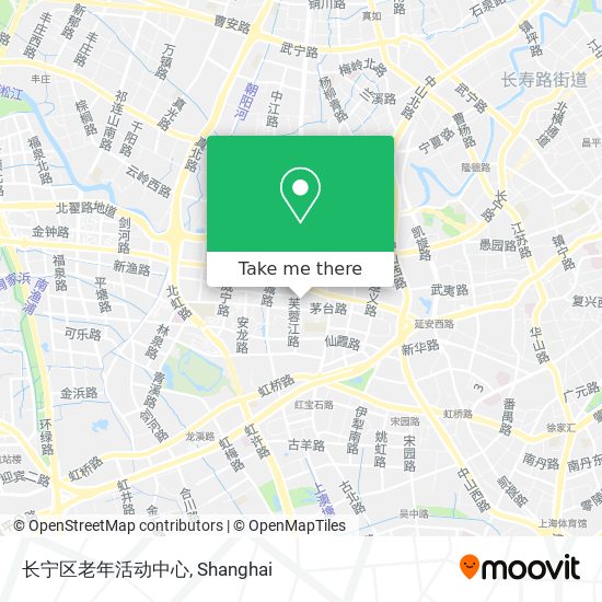 长宁区老年活动中心 map