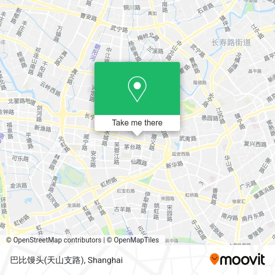 巴比馒头(天山支路) map