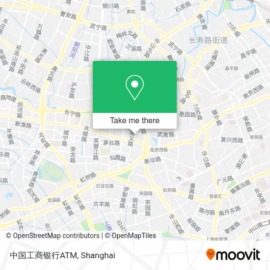 中国工商银行ATM map