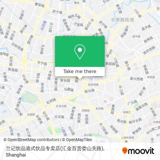 兰记饮品港式饮品专卖店(汇金百货娄山关路) map