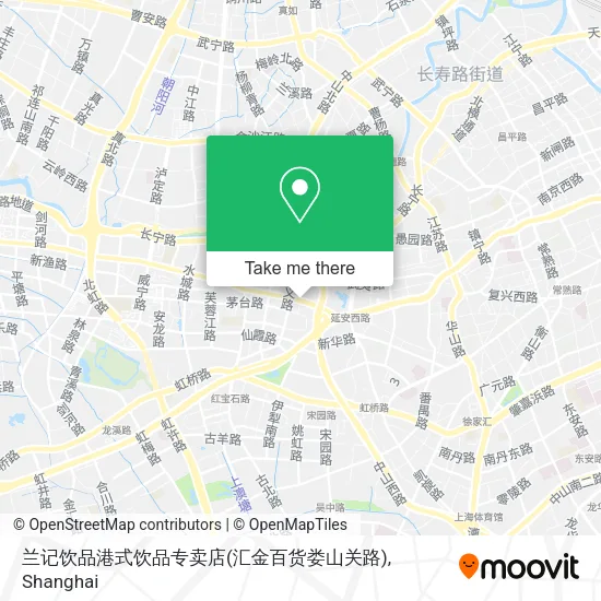 兰记饮品港式饮品专卖店(汇金百货娄山关路) map