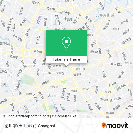 必胜客(天山餐厅) map