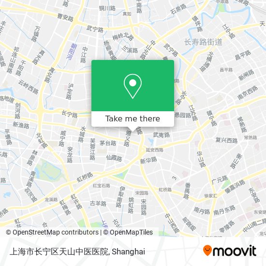 上海市长宁区天山中医医院 map