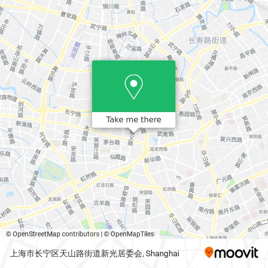 上海市长宁区天山路街道新光居委会 map