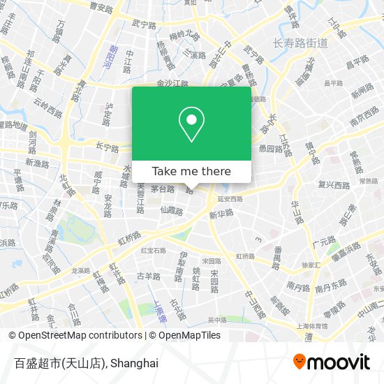 百盛超市(天山店) map