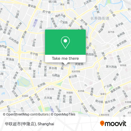 华联超市(申隆店) map
