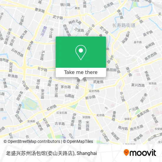 老盛兴苏州汤包馆(娄山关路店) map