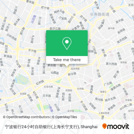 宁波银行24小时自助银行(上海长宁支行) map