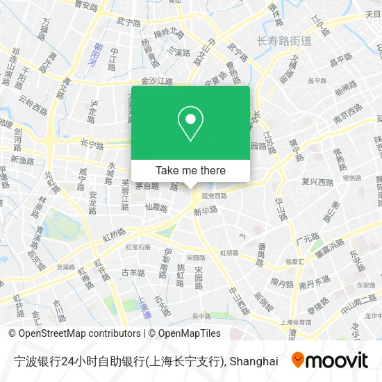 宁波银行24小时自助银行(上海长宁支行) map
