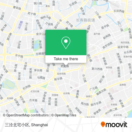 三泾北宅小区 map
