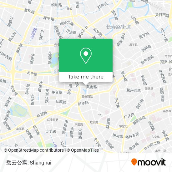 碧云公寓 map