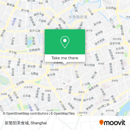 新繁阳美食城 map