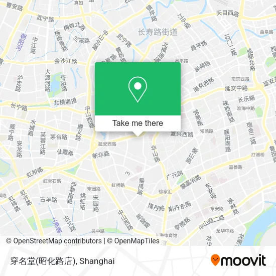 穿名堂(昭化路店) map