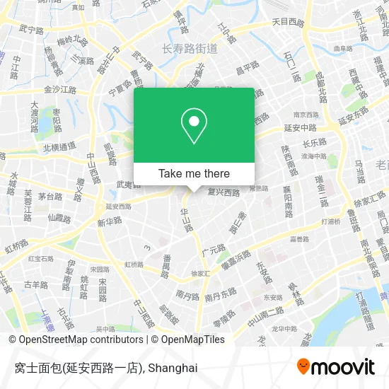 窝士面包(延安西路一店) map