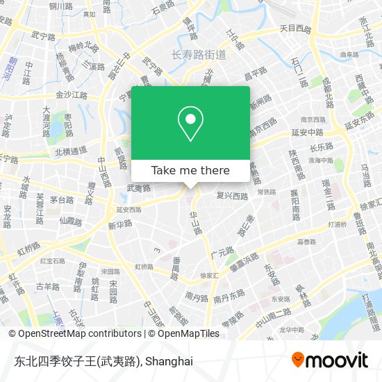 东北四季饺子王(武夷路) map