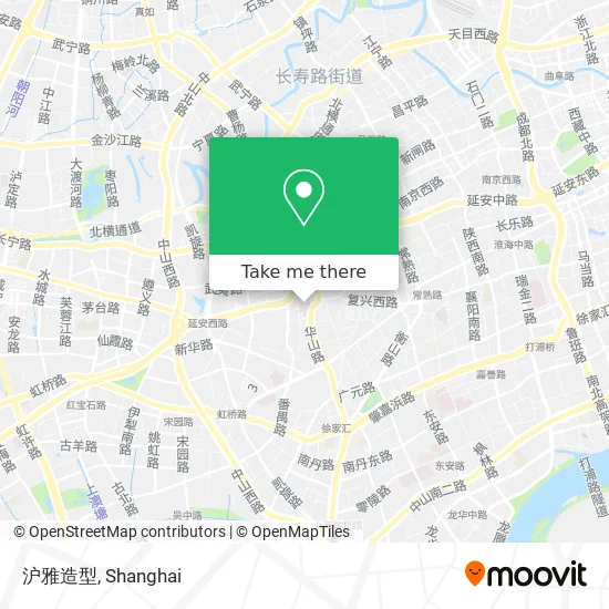 沪雅造型 map