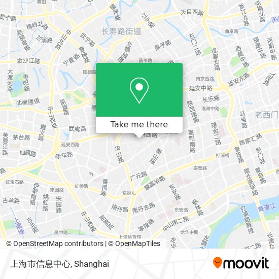 上海市信息中心 map