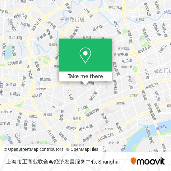 上海市工商业联合会经济发展服务中心 map