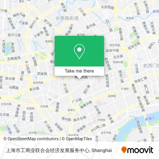 上海市工商业联合会经济发展服务中心 map
